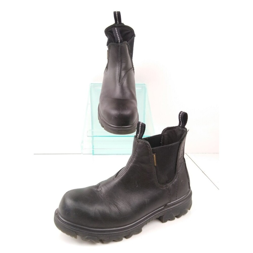 Wolverine I-90 ROMEO EPX Slip and Oil Resistant Black Work Boots Women's Size 7
